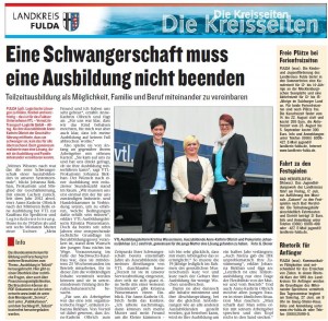 Eine Schwangerschaft muss eine Ausbildung nicht beenden