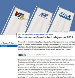 Gemeinsame Gesellschaft ab Januar 2019