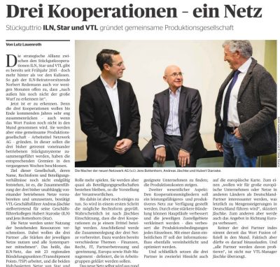 Bautagebuch Drei Kooperationen – ein Netz