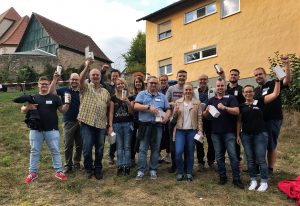 Gewinner beim Bogenschießen am Dispo-Treffen 2018