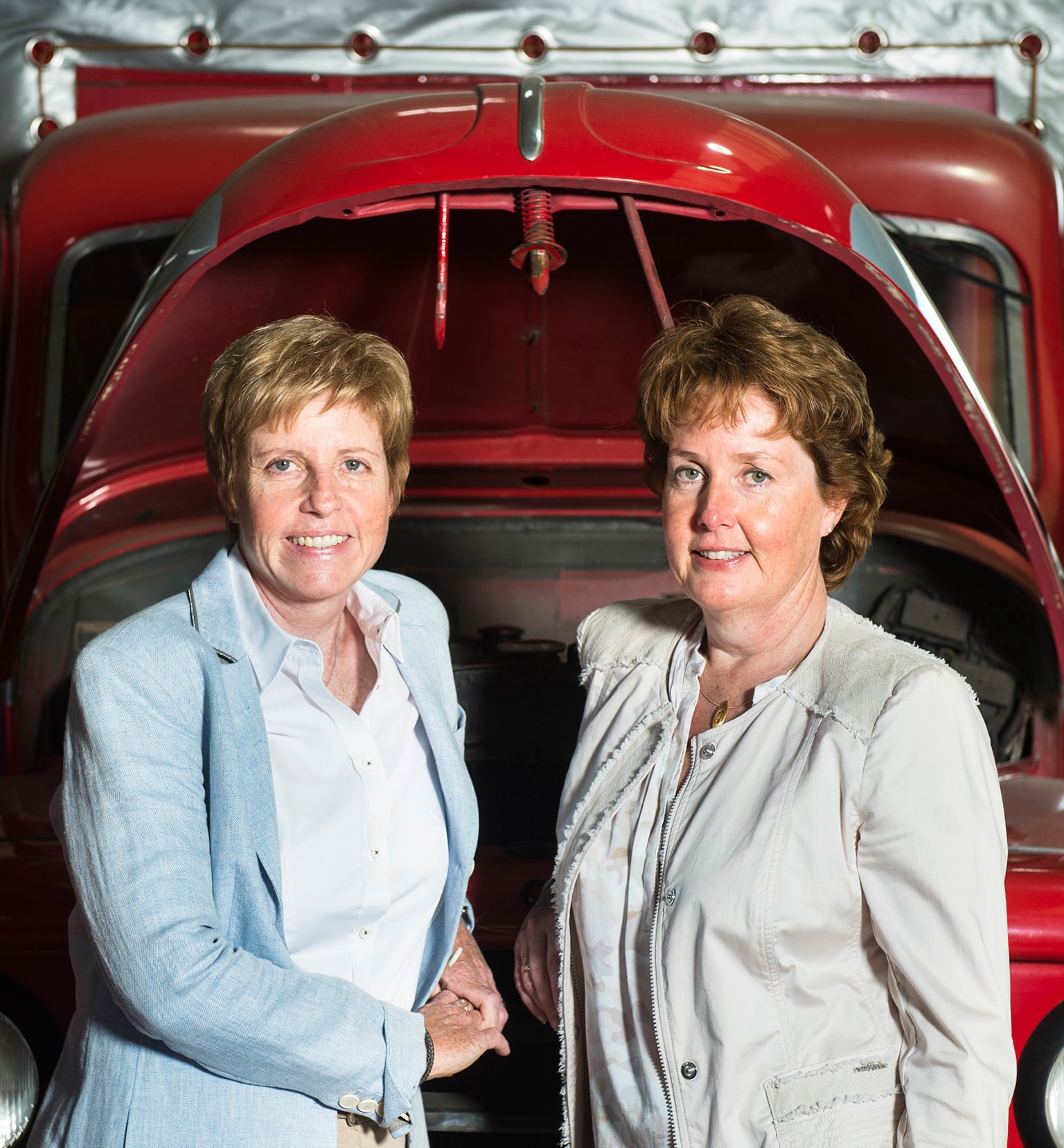 Viviane und Marianne Welter von Arthur Welter Transports Sàrl