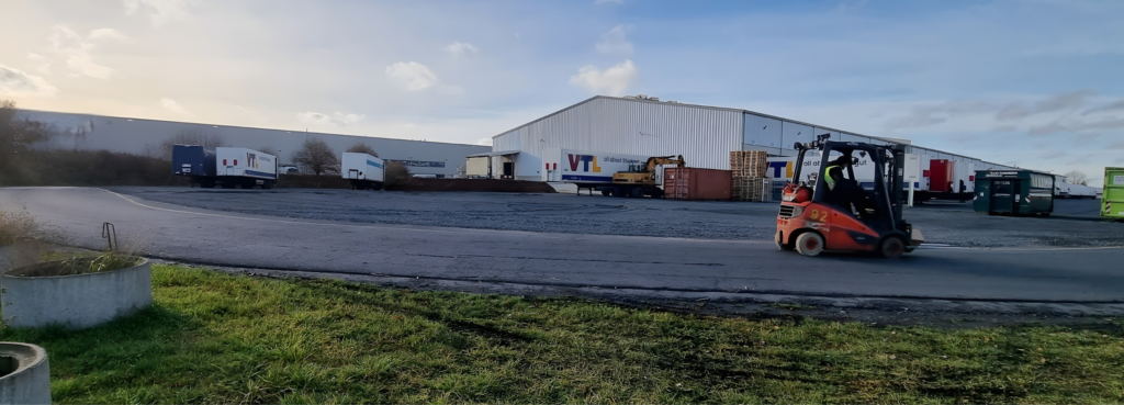 Neuer Trailerstellplatz am VTL Zentralhub in Fulda